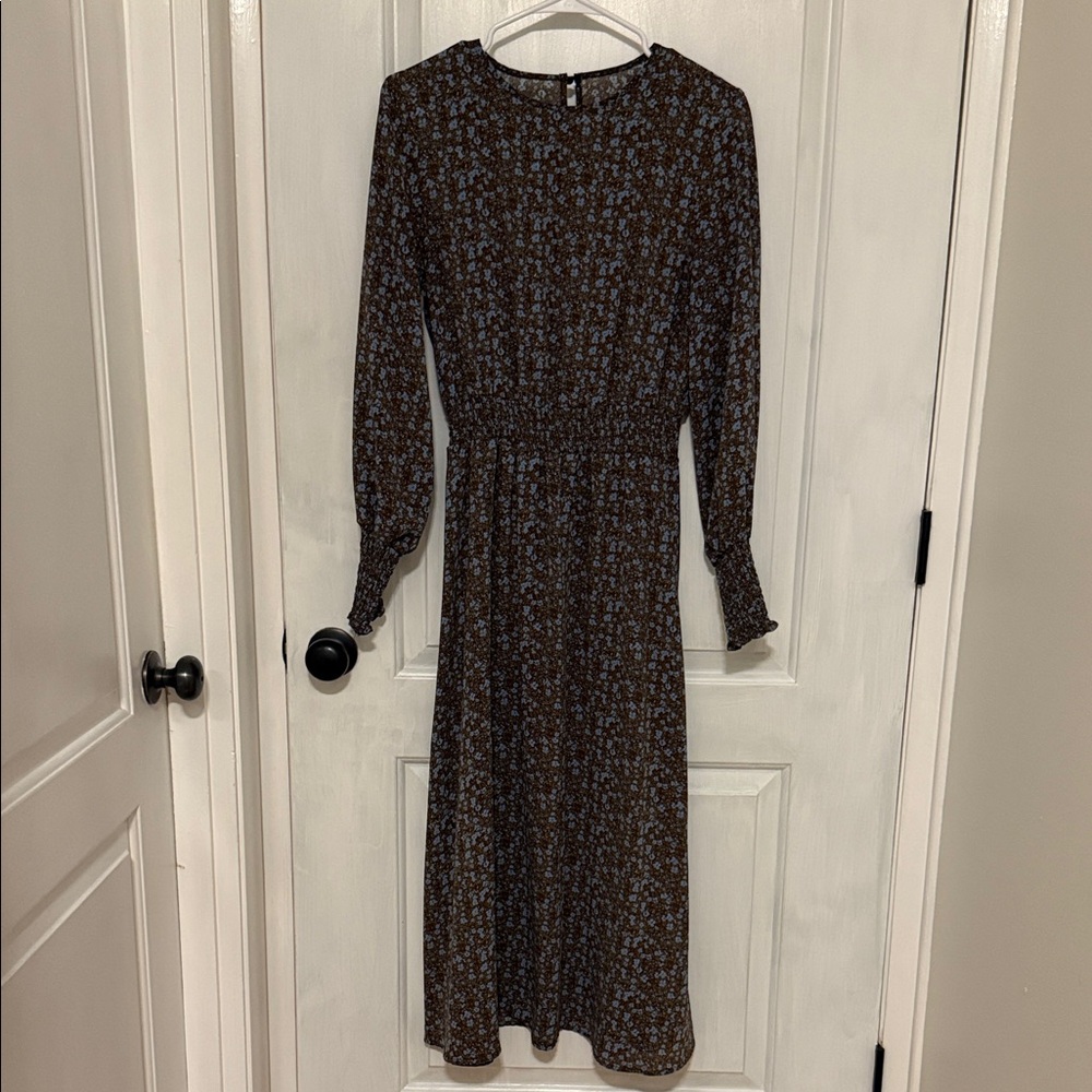 Floral Long Sleeve Dress